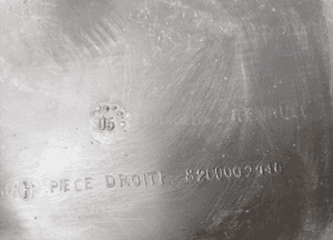Nadkole tył prawe lewe Renault Laguna 2 II 01-07r 8200002141 6