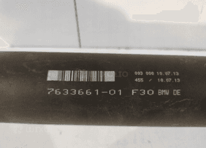 BMW 3 F30 / 4 F32 Wał Napędowy 7633661 - 14918 4
