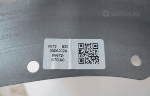 Hyundai tucson iv lift 2024- listwa spoiler zderzaka tył 86672-N7GA0 8