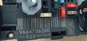 Peugeot 207  307 308 Citroen C3 C4 moduł sterownik BSM  L11   9661708280 6