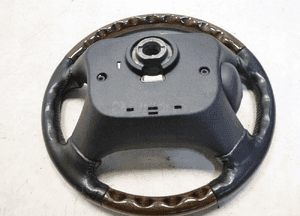 Jaguar XK8 X100 kierownica skóra drewno przełączniki oryginał 7