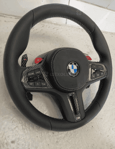BMW G80 G82 M3 M4 M POWER KIEROWNICA MULTIFUNKCYJNA AIRBAG CARBON ŁOPATKI 10