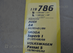 WYCIERACZKI PIORA SZYBY AUDI A4 B5 SWF 119786 NOWE 2