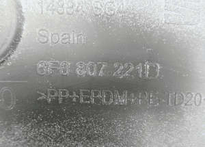 Zderzak przód przedni seat ibiza 5 v 2017- fr 19