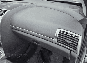Peugeot 407 airbag deska kierowcy pasazera 1