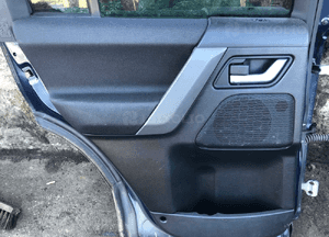 Boczki drzwi komplet czarne Land Rover Freelander 2 II 2007--> 5