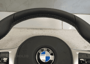 Bmw F40 G20 G21 G22 G23 kierownica multifunkcyjna niebiesko czerowna nić 3