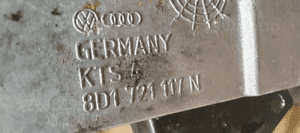 Pedały pedał sprzęgła hamulca VW Passat B5 8D1721117N 8D1721316G 5