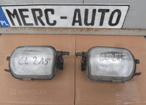 MERCEDES CL 215 c 203  halogen lewy prawy 1
