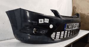 Zderzak przód przedni ford focus MK.2 2 lift fl ii H4 szary grafitowy halogeny 3