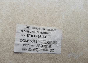 Tapicerka podsufitka Fiat Stilo 4