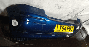 Zderzak tył tylny do toyota yaris MK1 lift fl niebieski kod kolor 8T0 4
