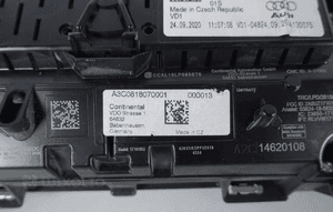 Licznik virtual zegary lcd audi A1 82A 82A920700D 7