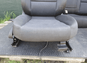 Fotele Fotel Kanapa Nieskladana Welur Czarne Soul Podlokietnik Audi A4 B6 Sedan Komplet 23