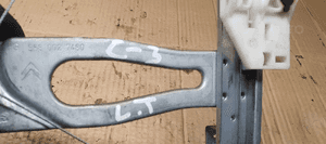 Mechanizm podnośnik szyby lewy tył Citroen C3 I 9680027480 6