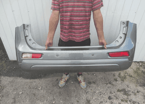 MITSUBISHI OUTLANDER III 3 12-15 przedlift ZDERZAK TYŁ TYLNY KOMPLETNY PDC 1