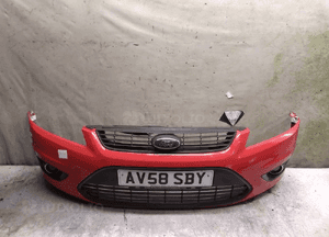 Zderzak przód przedni ford focus MK.2 2 lift ii C0 czerwony lift fl halogeny 1