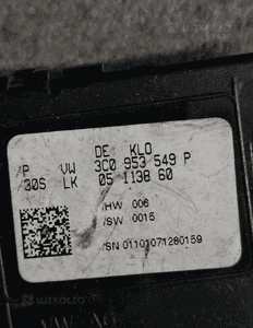 VW Golf V Touran Audi A3 Seat Altea Octavia modul pod kierownice 1K0953549  BB BC D B A G 8P0953549 7