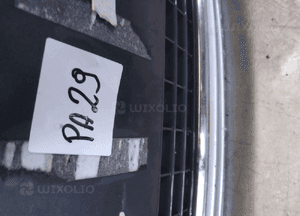 Zderzak przód przedni audi A3 8P lift fl szeroki duży grill LA7W srebrny halogeny 4