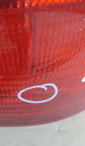 Lampa prawa tył tylna mazda 323 bj 2