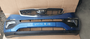 Zderzak przód przedni kompletny grill halogeny KIA Sportage III 3 5B 1