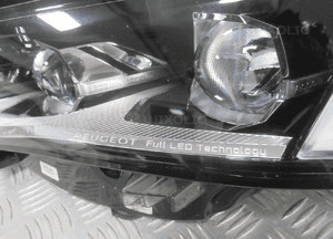 Lampa przednia przód lewa peugeot 508 ii full led 2018-2023 7