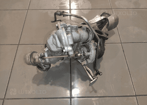 Mercedes W204 2.2CDI turbosprężarka turbina biturbo kompletna zdrowa oryg 5