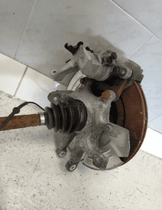 JAGUAR XF X250 3.0 ZWROTNICA PÓŁOŚ TARCZA PIASTA ŁOŻYSKO ZACISK TYŁ TYLNY LEWY 6