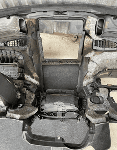 MERCEDES  639 viano vito lift czarna dekor cupholder konsola deska kokpit 10