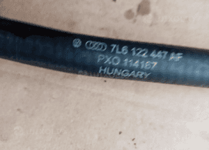 Przewód wąż wody VW Touareg 3.0 TDI 7L6122447AF 4