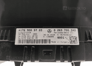Licznik mercedes a-klasa W176 A45 amg 2.0 turbo A1769005703 2012-18 europa 8