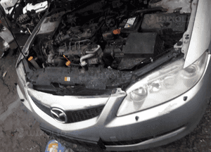 Mazda 6 02-07 Maska lampa zderzak pas atrapa 29Y 6