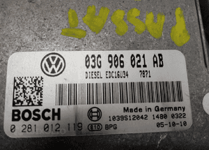 Komputer sterownik silnika VW Passat B6 03G906021AB 3