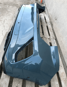 Zderzak tył tylny vw t-roc 2GA lift fl 2021- r-line r  spoiler dół cały 3