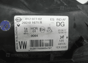 Renault captur i lift full led pure vision idealna lampa przednia prawa 10