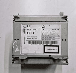 Opel astra j 4 radio cd nawigacja 95137306 ucu 2