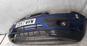 Zderzak przód przedni ford focus MK.2 2 ii 36 niebieski halogeny 3