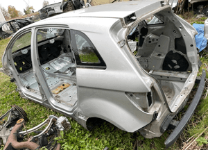 Mercedes B 245 błotnik tylny pas tył dupa wanna ćwiartka prog słupek 3