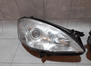 Mercedes W221 lampa prawa przed lift oryginał igła 4