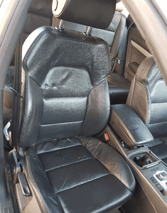 fotele skóry audi a 6 c 6 kombi grzane 1