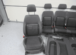 FOTELE TAPICERKI ŚRODEK WNĘTRZE VW CADDY 3 III LIFT 2010-2015 rok 4