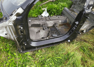 Bmw 2 F44 ćwiartka lewa próg słupek a i b lewy wnęka koła