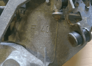 Skrzynia biegów manualna F40 gm 12789564 opel saab 2.8 t Z28NET 6