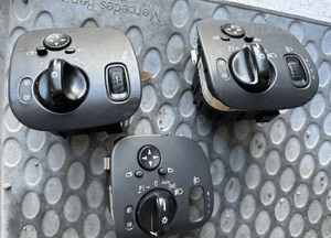 MERCEDES G 463 C 203 CLK 209 włącznik  swiateł panel lusterek 1