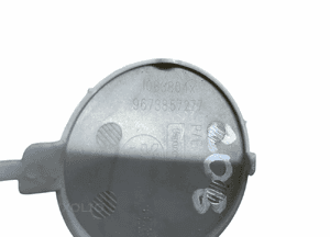 Peugeot 208 12-19r zaslepka haka zderzaka przód 9673857277 srebrna 3