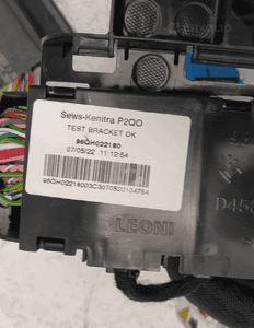 PEUGEOT 208 II PRZEWODY KABLE INSTALACJA WIĄZKA KABINY WNĘTRZA ORYGINAŁ 17