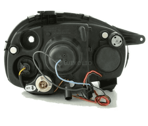 Lampy reflektory opel corsa b chrom soczewka ringi 3