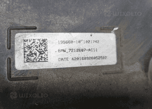 ZBIORNIK POMPA ADBLUE BMW 5 535d F10 F11 7212607 2