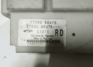 panel klimatyzacji qashqai j10 27500br47b 2