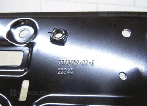 Uchwyt przednie mocowanie radaru tesla model 3 1103760-00-C 5
